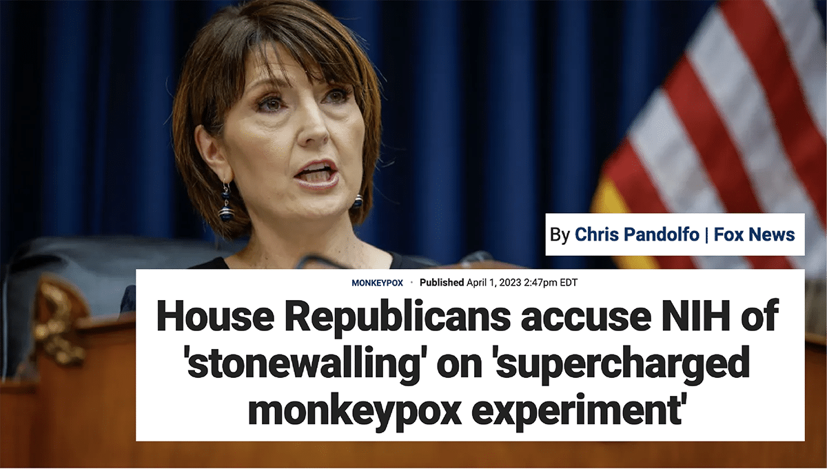 Monkeypox, Fox News Headline